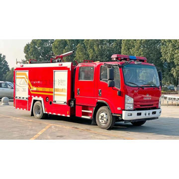 Camion de pompiers de l&#39;aéroport d&#39;Isuzu